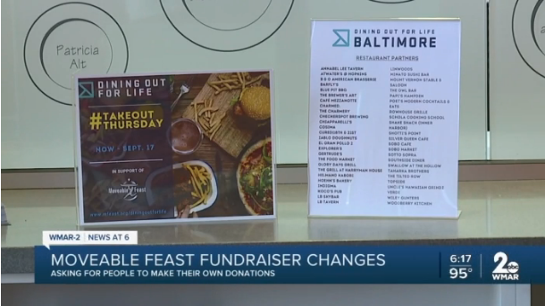 Moveable Feast’s “Dining Out for Life” fundraiser goes virtual with special livestream events